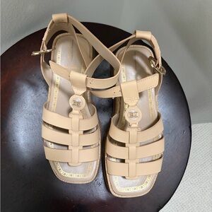Sam Edelman Tan Strappy Sandals